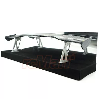 RC Drift Spoiler Deck & Spoiler Mounts 1:10 Carbon Style - Yokomo - Tamiya • £12.99