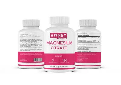 £9.99 • Buy Honey Utopia -  Magnesium Citrate