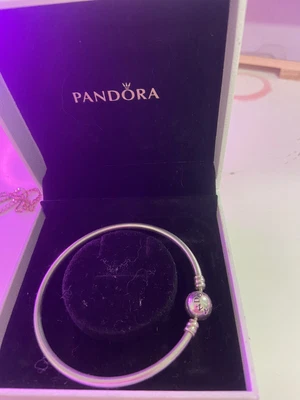 $38 • Buy Pandora  Silver Bracelet