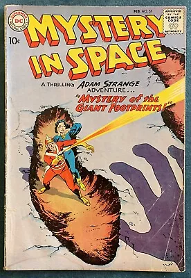 Mystery In Space #57  Feb 1960  Adam Strange • $19.98