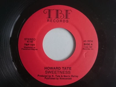 $4.91 • Buy Howard Tate Sweetness One Armed Bandit Tbf-101 Soul Funk Usa 1986