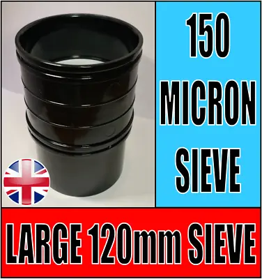 Large 150 Micron Nylon Mesh Stackable Sieve Food Grade Strainer Home Brew Filter • £29.99