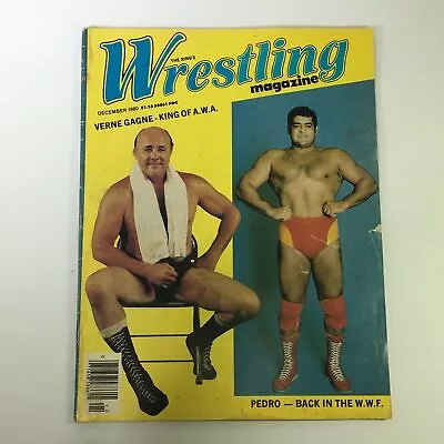 VTG The Ring's Wrestling Magazine December 1980 - Verne Gagne / Pedro Morales • $13.95