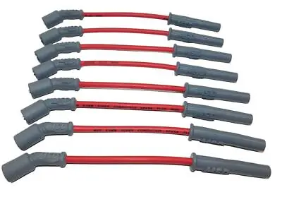 MSD Spark Plug Wires Spiral Core 8.5mm Red Boots Chevy GMC 4.8/5.3/6.0L 32829 • $122.95