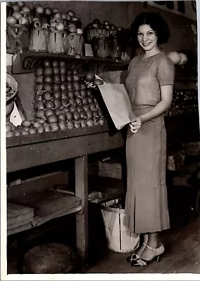 Beauty Queen : Geraldine Glassman : Miss Pennsylvania: Press Photo : (1933) • $38