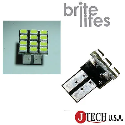 Jtech 2x T10 12 SMD White LED Car Lights Bulbs • $4.99