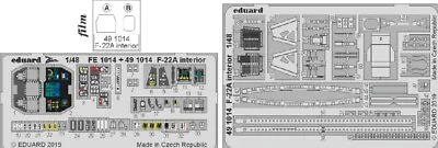 Eduard 491014 1/48 Aircraft- F22A Interior For HSG (Painted) • $15.99