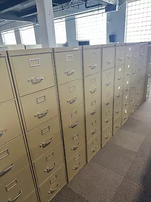 $150 • Buy 5 Drawer Letter Size File Cabinet By Steelcase Office Furniture
