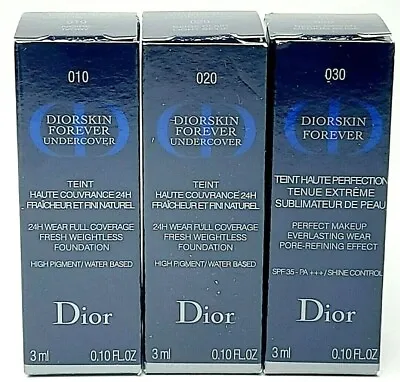 £3.49 • Buy Dior Diorskin Forever Undercover Foundation 3ml - Shade  020 Beige Clair