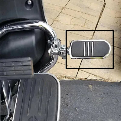 Motorcycle Highway 10mm Foot Pegs Rests Pedals For Honda Shadow GSXR ACE VT 1100 • $26.55