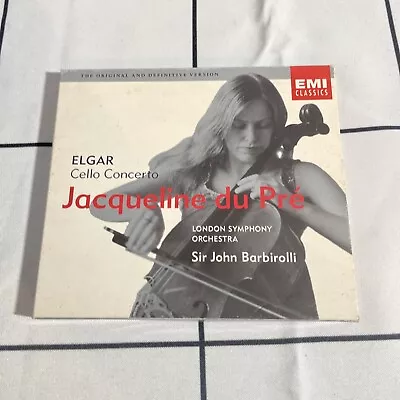 Jacqueline Du Pre Elgar Cello Concerto John Barbirolli Emi Classics Cd Album • £4.99