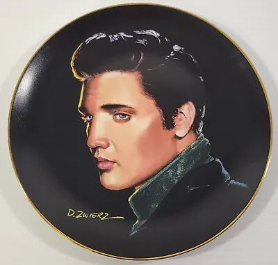 *R13) Elvis Presley - Portraits Of The King  1992 Delphi Decorative Plate Bradex • $14.99