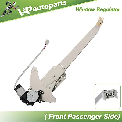 For 80-97 Ford F-150 F250 F350 Truck Front Right W/ Motor Power Window Regulator • $34.99