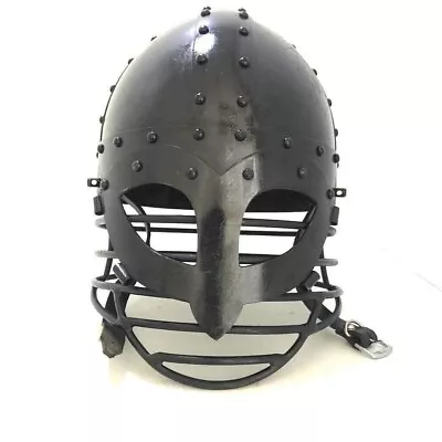 Viking 16 Gage Helmet Reenactment Ancient Replica Armor Steel Viking Helmet Gift • $86.40