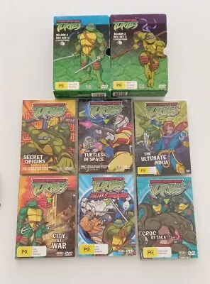 Teenage Mutant Ninja Turtles TMNT Dvd 2004 Complete Season 2 Box Set 1& 2 Reg 4  • $75