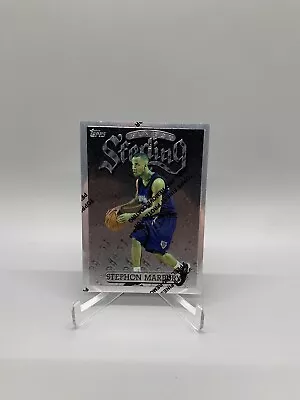 Stephon Marbury 1996-97 Topps Finest Sterling Rookie W/ Coating #253 • $2.95