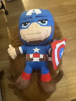 New Official 12  Marvel Avengers Plush Soft Toy Captain America • £8.99