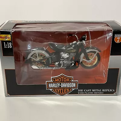 Harley-Davidson Motorcycle 2000 FXDX Dyna Super Glide Sport 1:18 Series 7 • $16.99