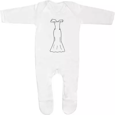 'Ball Gown' Baby Romper Jumpsuits / Sleep Suits (SS037813) • £9.99