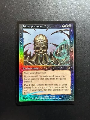 FOIL Necropotence | MtG Magic Deckmasters Garfield Vs Finkel |English |Near Mint • $72.49