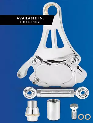 Right Front Harley Springer New Chrome Brake Caliper Kit Dna Bobber 1999' • $189.99