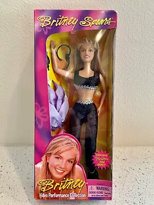 Britney Spears Video Performance Collection Doll W/Purple Tour Jacket - 2000 • $76.43