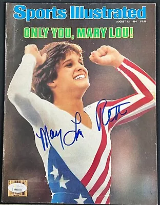 Mary Lou Retton Autographed Sports Illustrated Magazine JSA Witness • $174.99