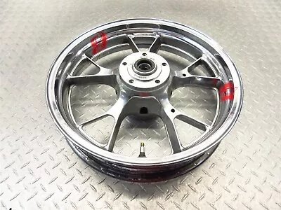 $197.62 • Buy 2008 08-11 Kawasaki ZX14R ZX14 Front Wheel Rim Straight Video 17x3.5 Chrome 