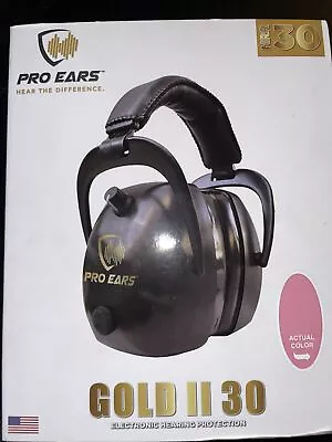 Pro Ears Gold Electronic Hearing Protection & Amplification - NRR 26 Pink • $44.99