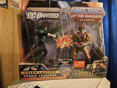 Motuc Vs Dcu Green Lantern Vs Zodac Moc Masters Of The Universe Classics Dc • $25