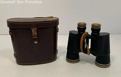 Vintage Selsi Lightweight Luminous 10x50 Binoculars With Lens Caps And Case • $29.99