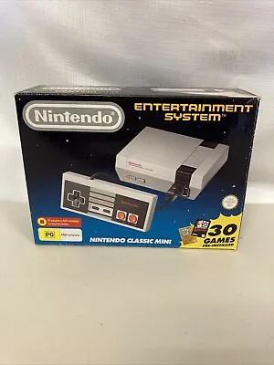 Genune Nintendo Classic Mini NES Console With 2X Controllers & Cables Free Post. • $239.95
