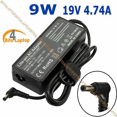 £13.59 • Buy For Asus K54C 19V 4.74A 90W Laptop Power Supply AC Adapter Charger PSU
