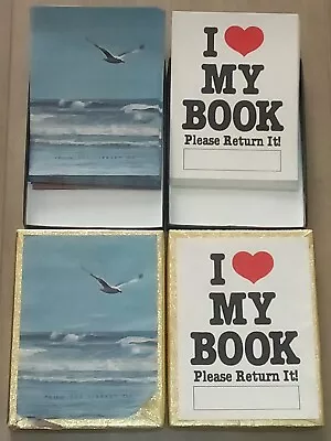 Vtg Bookplates 50 Seagull Labels + I Love My Book Please Return It! (27) Antioch • $11.24