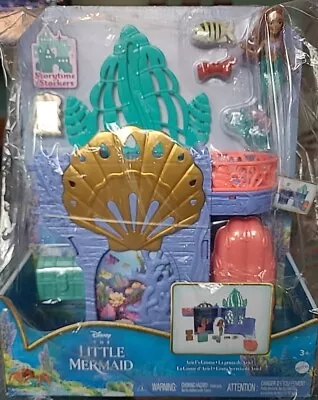 Disney The Little Mermaid Storytime Stackers Ariel’s Grotto Dollhouse Playset NB • $19.95