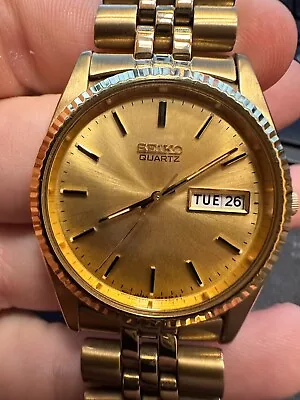 Seiko Gold Men's Watch - SGF206 • $30