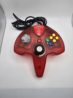 N64 Controller Performance SuperPad 64 Colors Nintendo 64 Controller Red • $16.95