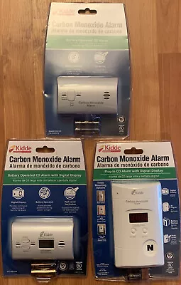 Lot Of 3 Kidde Nighthawk Carbon Monoxide Alarm Digital Display 120VP/N:900-0146 • $69.99