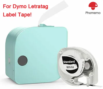 DYMO LetraTag Handheld Label Maker Label Tape LT-100H Phomemo P12Pro Printer LOT • £19.99