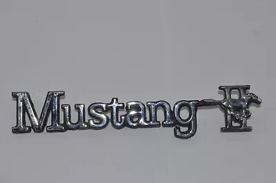 1974-1978 Mustang Ii Cobra Ii Ghia Mach 1 Metal Body Script Emblem D4zb-2550-aa • $12.95
