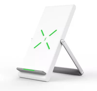 Foldable Stand Qi Wireless Charger For IPhone X XR XS 8 8Plus Samsung S6-S9 • $19.88