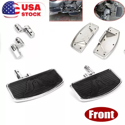 Front Footboard Floorboard For Yamaha Dragstar Vstar XVS400/650 Classic Custon • $72.19