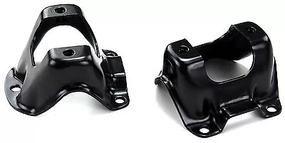 1964 1965 1966 Mustang Shock Tower Cap Black Pair WITH SHOCK MOUNTING BOLTS • $24.95