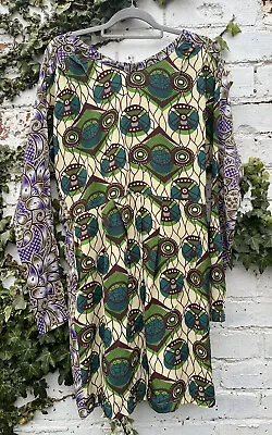 Marni X H&M Silk Dress New Without Tags Eur 34 Uk Size 6 • £29.99