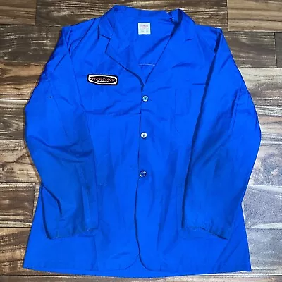 Vintage 60s 70s Mercury Marine Work Button Mechanic Shirt Size 44 Tall RARE • $169.83