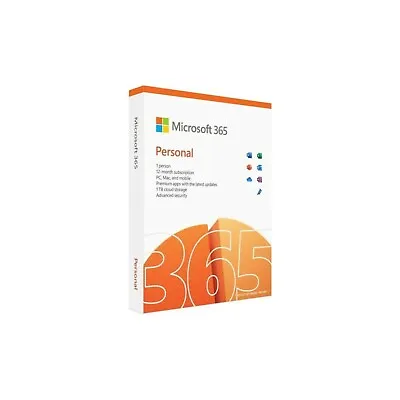 Microsoft Office 365 Personal 1 User 1 Year Subscription QQ2-01399 • £90.97