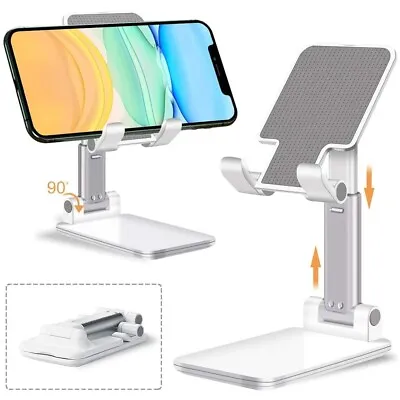 Adjustable Cell Phone Tablet Desktop Stand Desk Holder Mount Cradle Random Color • $2.50