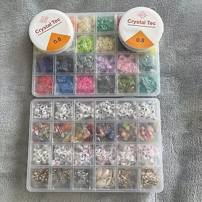 Children Kids DIY Bead Set For Jewellery Making Crafting Kids Toys Craft Kits • £13