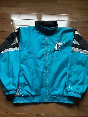 Vintage 90s Starter Florida Marlins Warmup Jacket  • $42.99