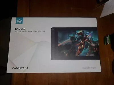 $200 • Buy Huion KAMVAS 13 Graphics Drawing Pen Tablet, Battery-free Pen, Stand 